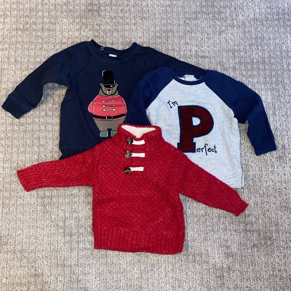 H&M boys winter sweaters bundle
